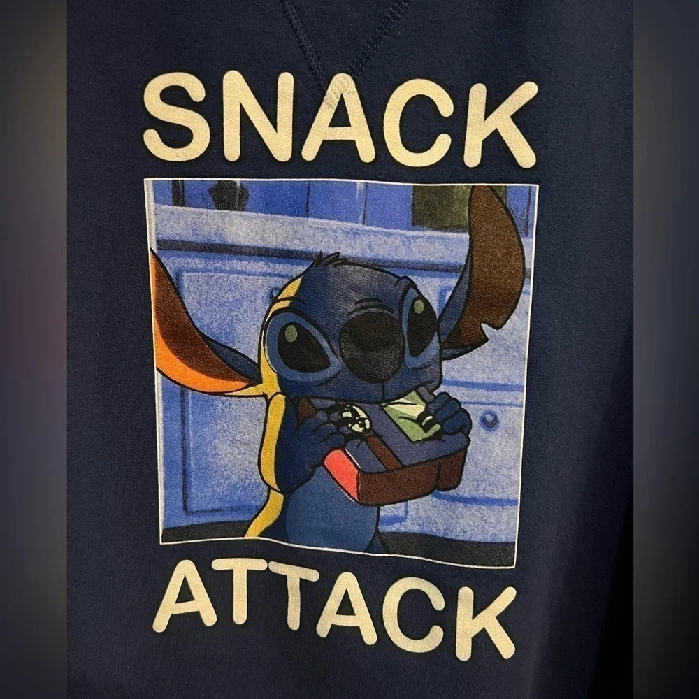 Official Disney- Stitch Snack Attack Sweatshirt